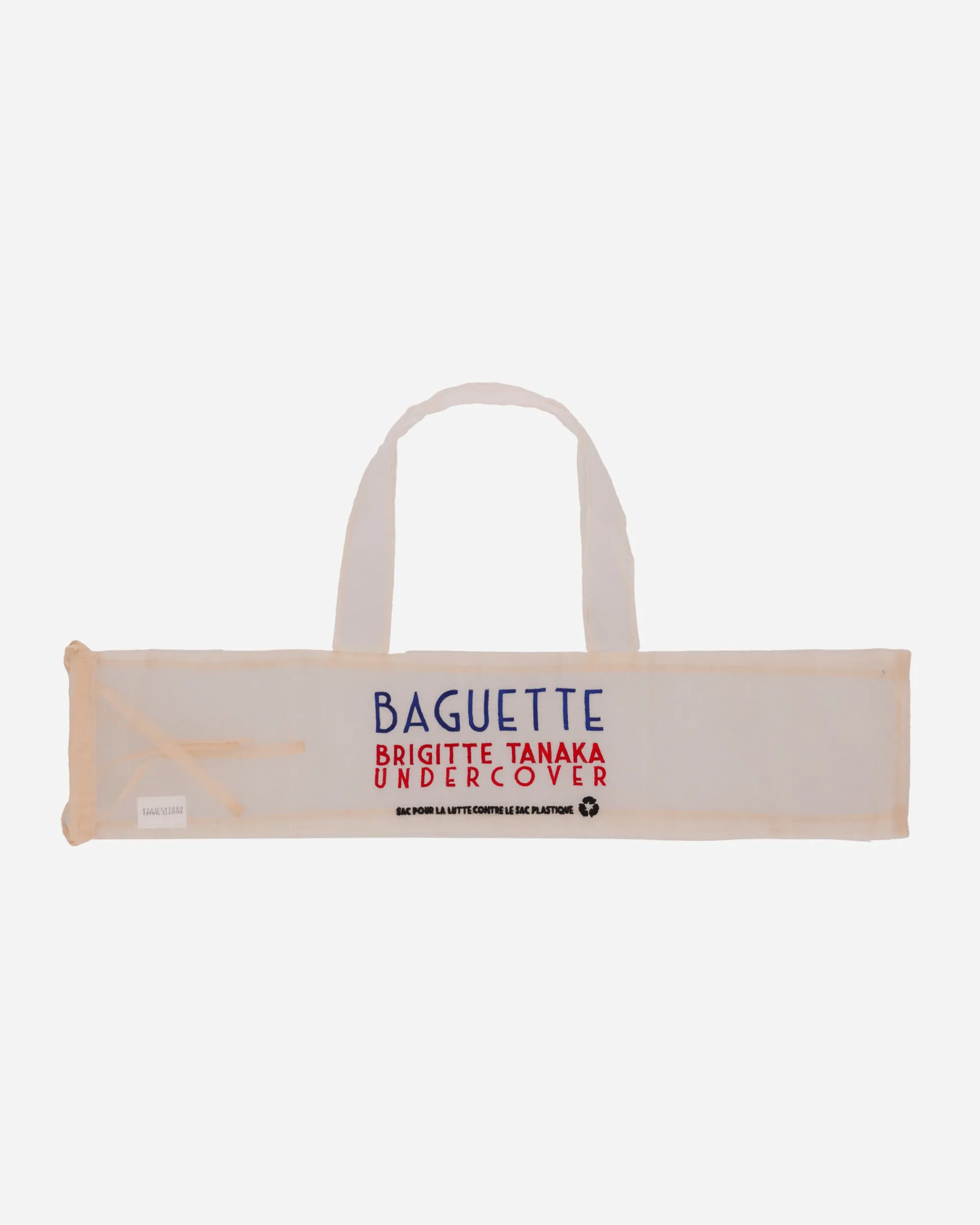 Undercover Bags·Tote|Bags·Tote^Brigitte Tanaka Nylon Organza Baguette Bag Beige