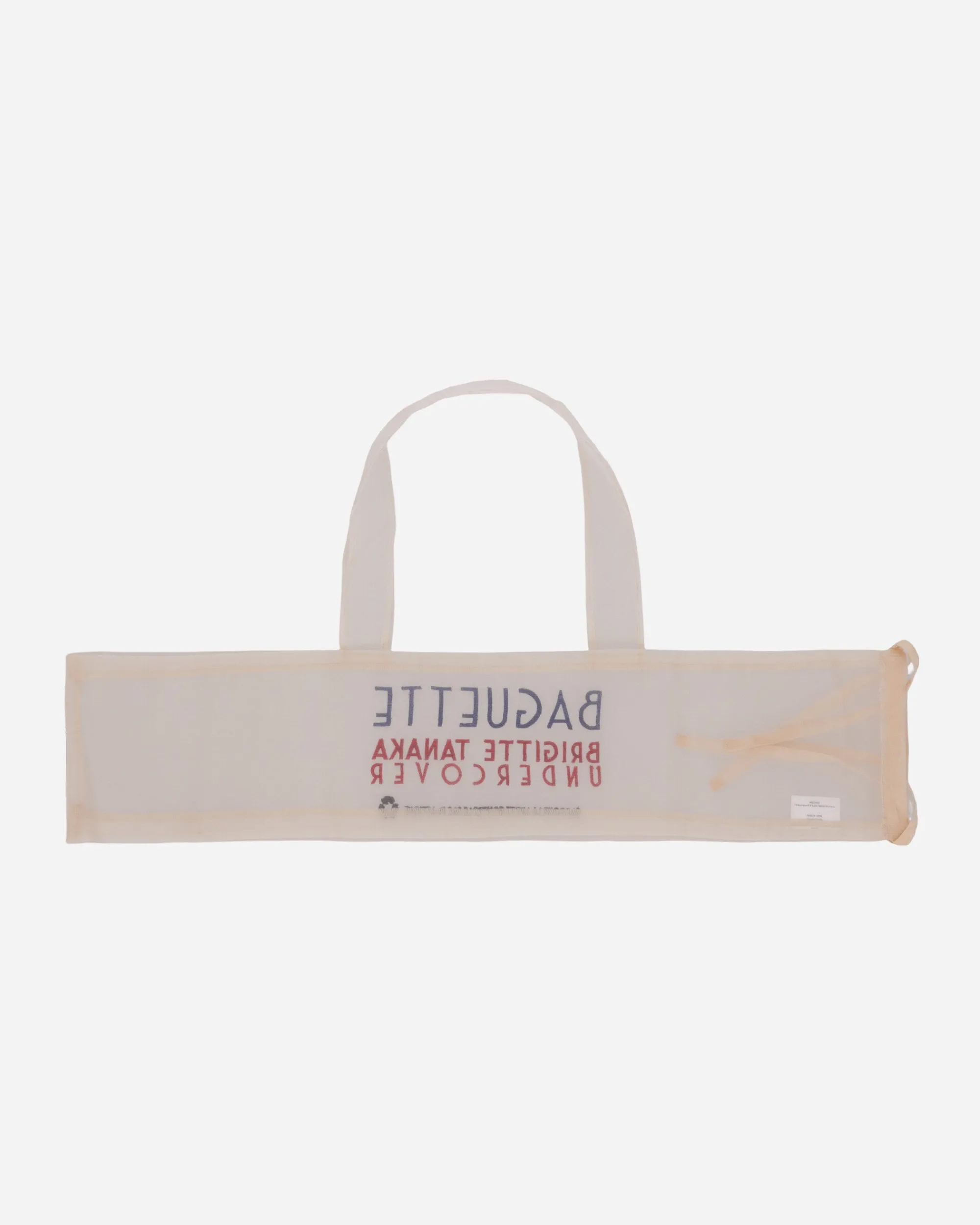 Undercover Bags·Tote|Bags·Tote^Brigitte Tanaka Nylon Organza Baguette Bag Beige