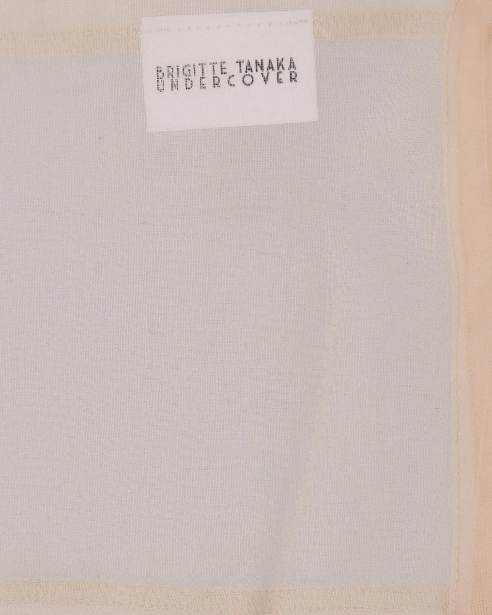Undercover Bags·Tote|Bags·Tote^Brigitte Tanaka Nylon Organza Baguette Bag Beige