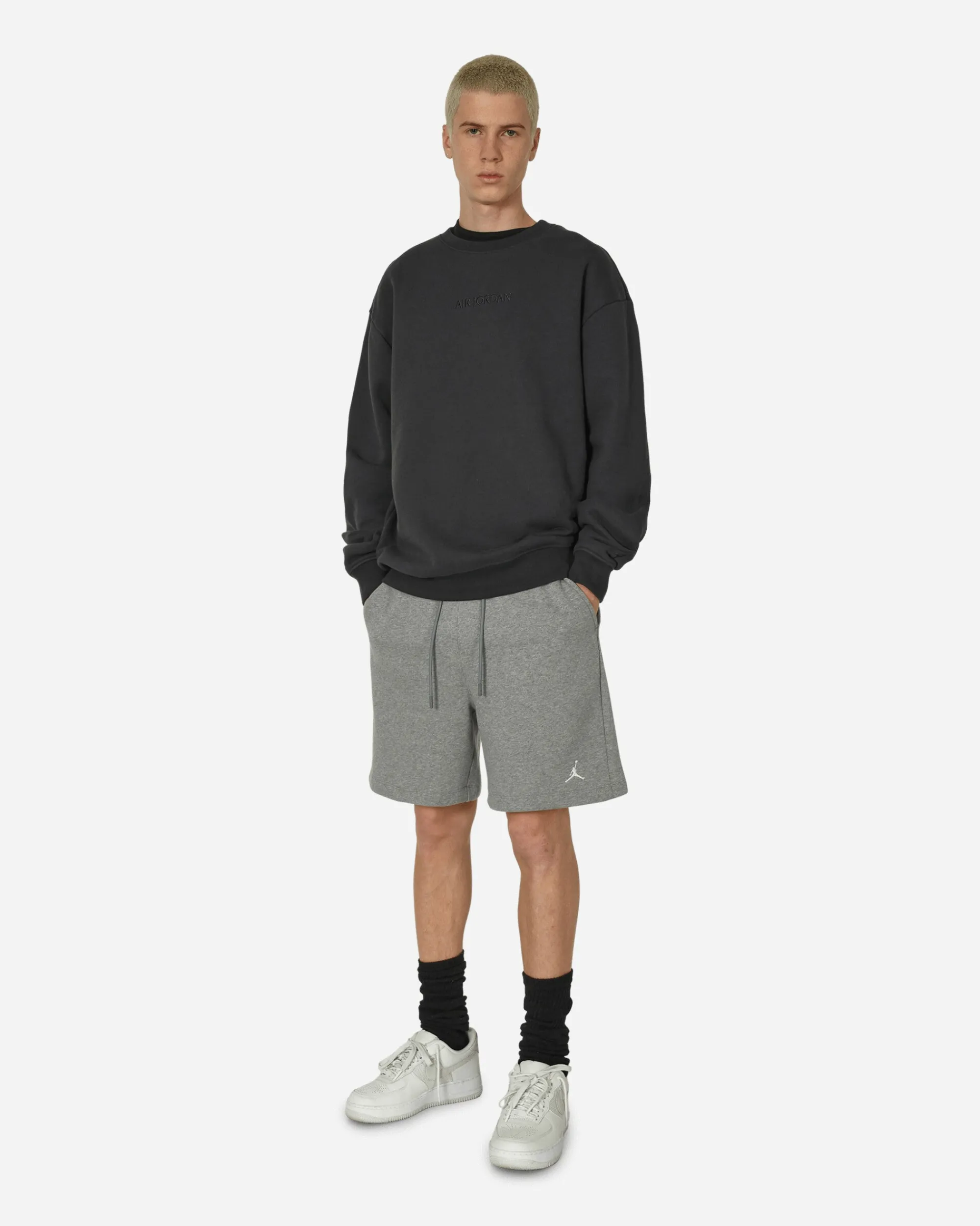 Nike Jordan Shorts^Brooklyn Fleece Shorts Carbon Heather