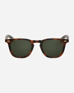 Garrett Leight Eyewear|Eyewear^Brooks X Sunglasses Spotted Brown Shell