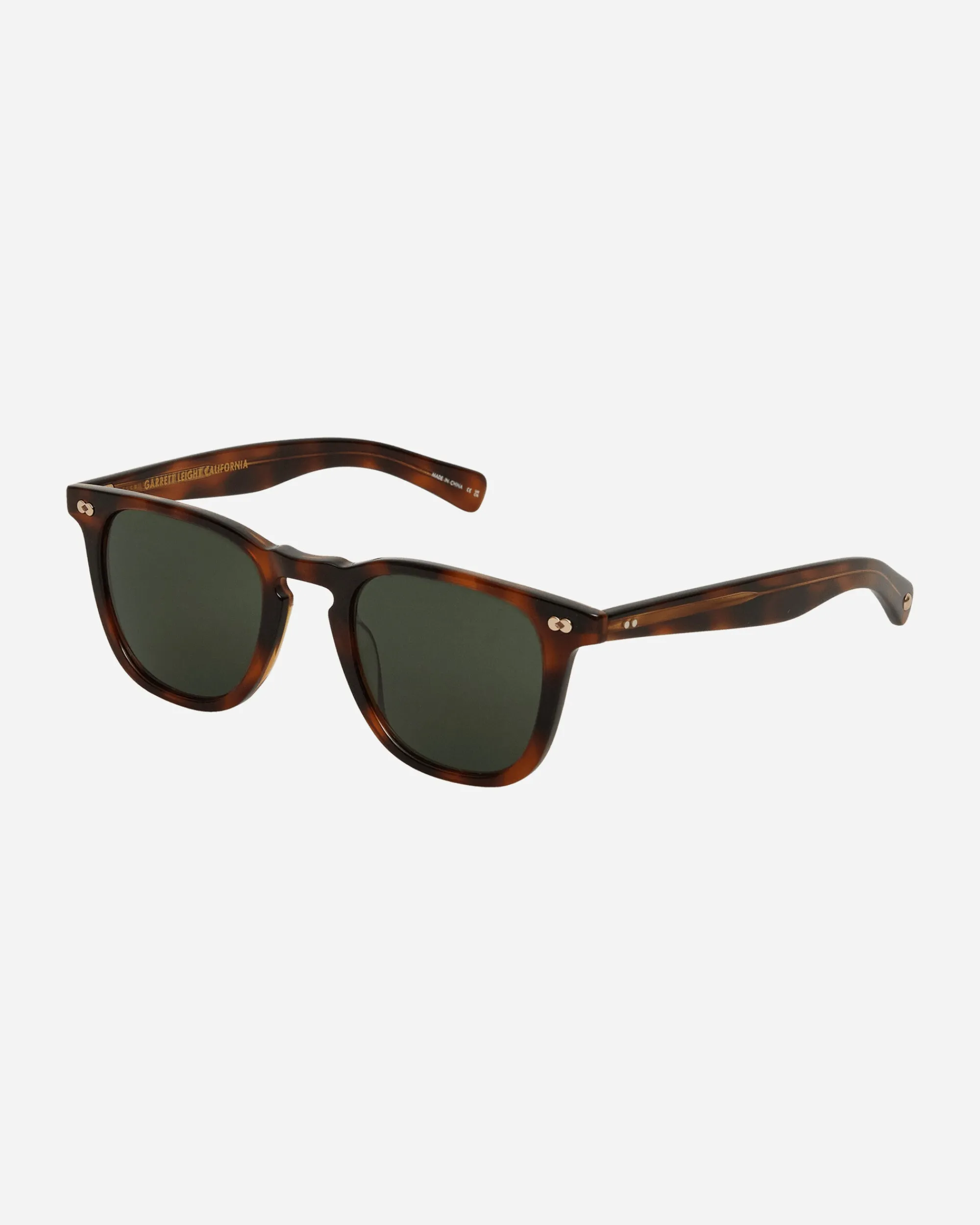 Garrett Leight Eyewear|Eyewear^Brooks X Sunglasses Spotted Brown Shell