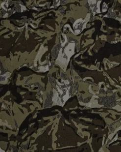 Serapis Textile^Brown Bags Jacquard Throw Multicolor
