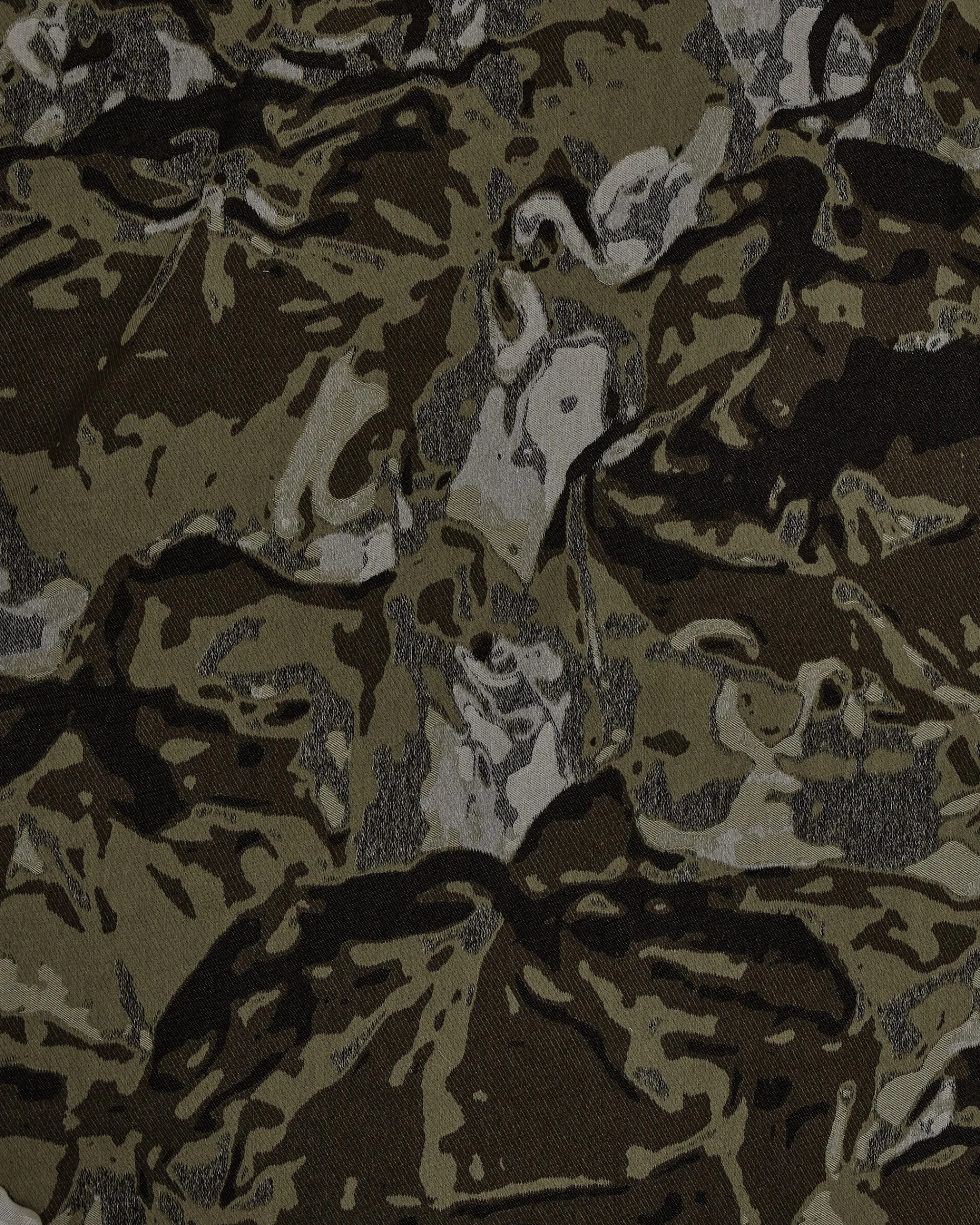 Serapis Textile^Brown Bags Jacquard Throw Multicolor