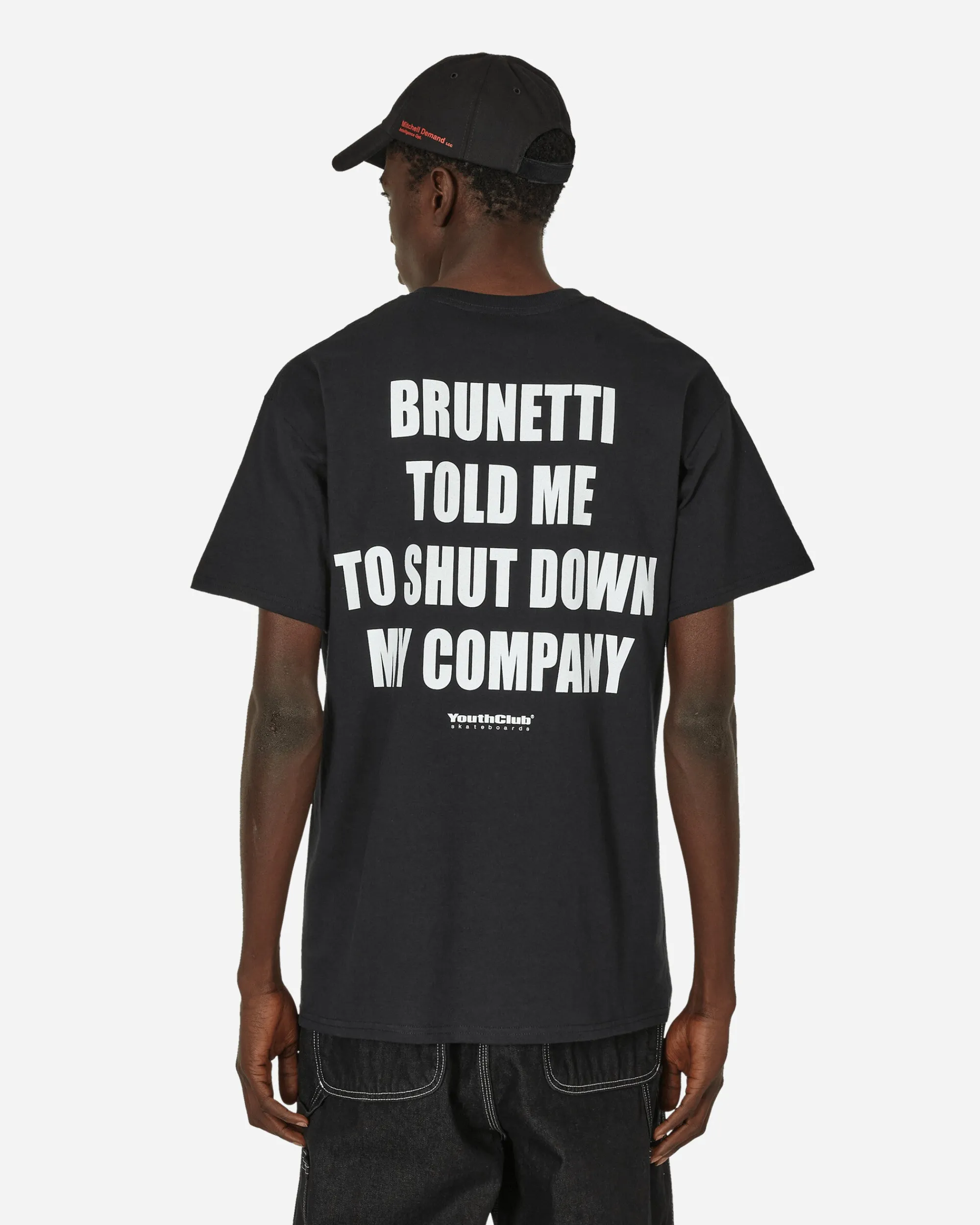 Youth Club T-Shirts^Brunetti T-Shirt Black