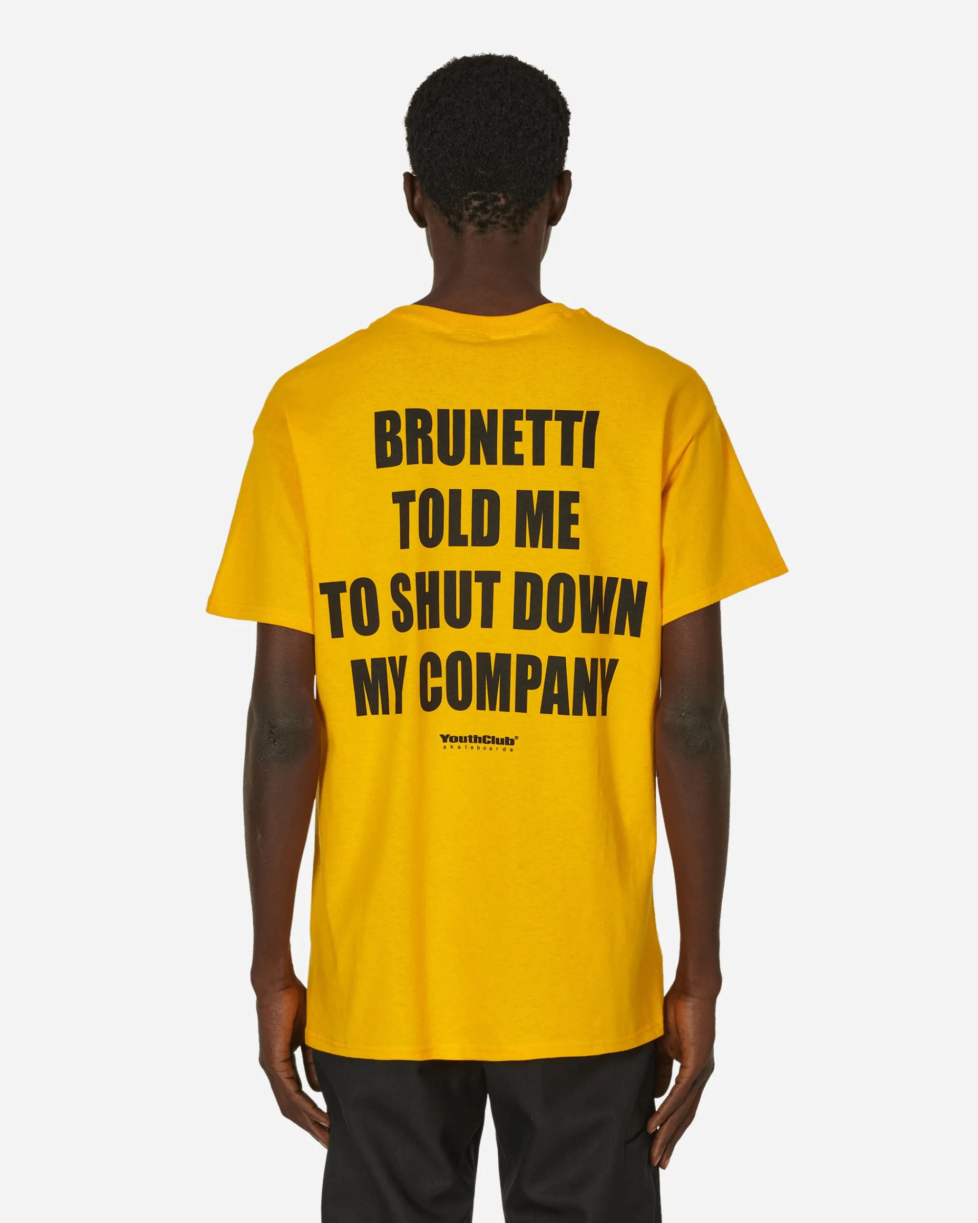 Youth Club T-Shirts^Brunetti T-Shirt Yellow