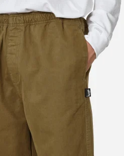 Stüssy Pants^Brushed Beach Pants Olive