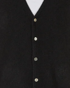 Stüssy Knitwear^Brushed Cardigan Black