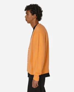 Stüssy Knitwear^Brushed Cardigan Peach