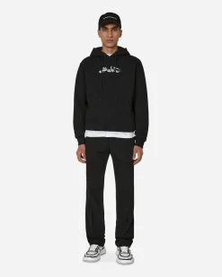 Off-White Pants^Buckle Dry Wool Slim Pants Black