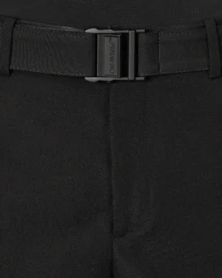 Off-White Pants^Buckle Dry Wool Slim Pants Black