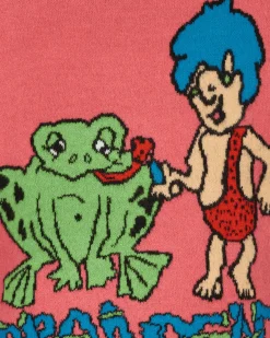 Brain Dead Knitwear^Buddies Sweater Pink