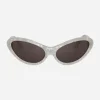 Brain Dead Eyewear|Eyewear^Bug Post Modern Primitive Eye Protection Sunglasses Silver Pearl