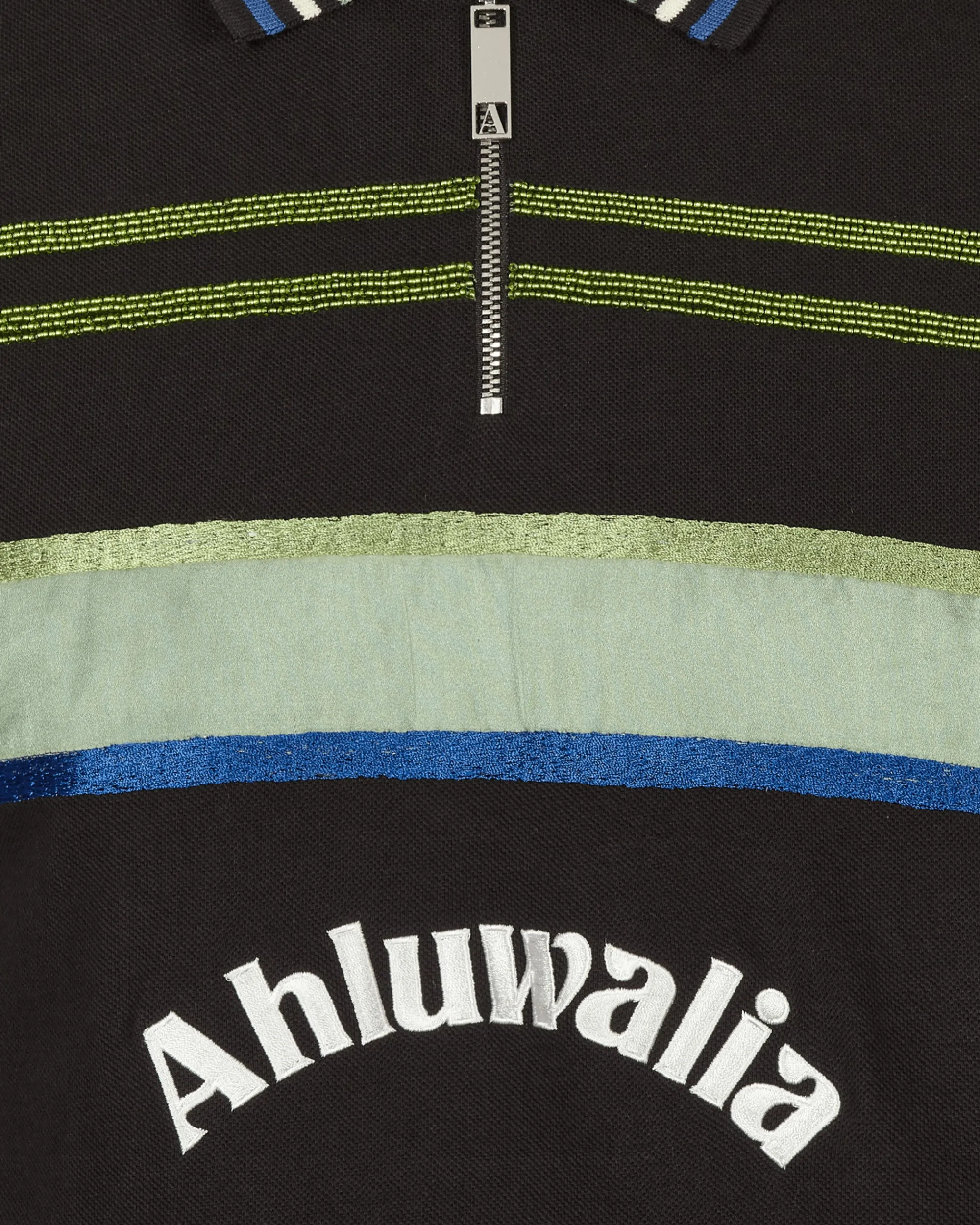 Ahluwalia T-Shirts^Buke Shortsleeve Polo Black
