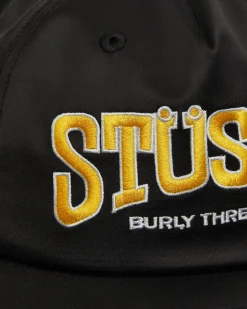 Stüssy Hats|Hats^Burly Threads Snapback Cap Black