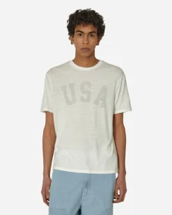 Guess USA T-Shirts^Burnout T-Shirt Alabaster