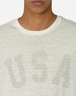 Guess USA T-Shirts^Burnout T-Shirt Alabaster