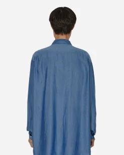 Acne Studios Shirts^Button-Up Longsleeve Shirt Blue