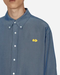 Acne Studios Shirts^Button-Up Longsleeve Shirt Blue