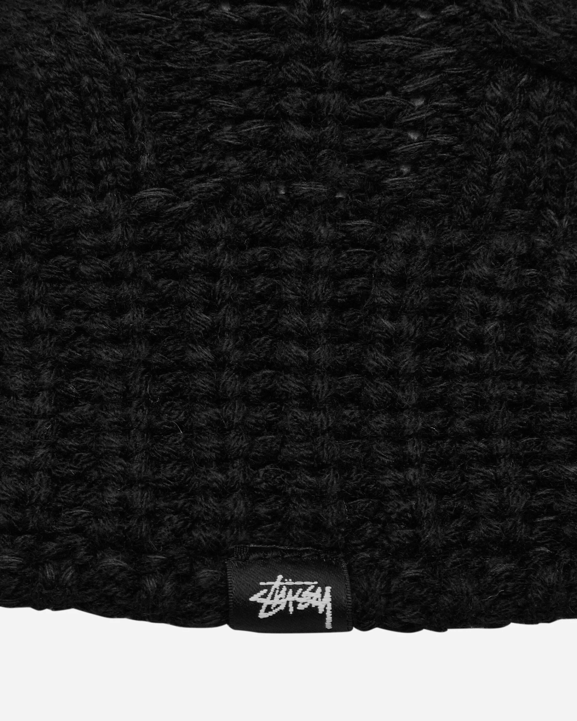 Stüssy Hats|Hats^Cable Knit Bucket Hat Black