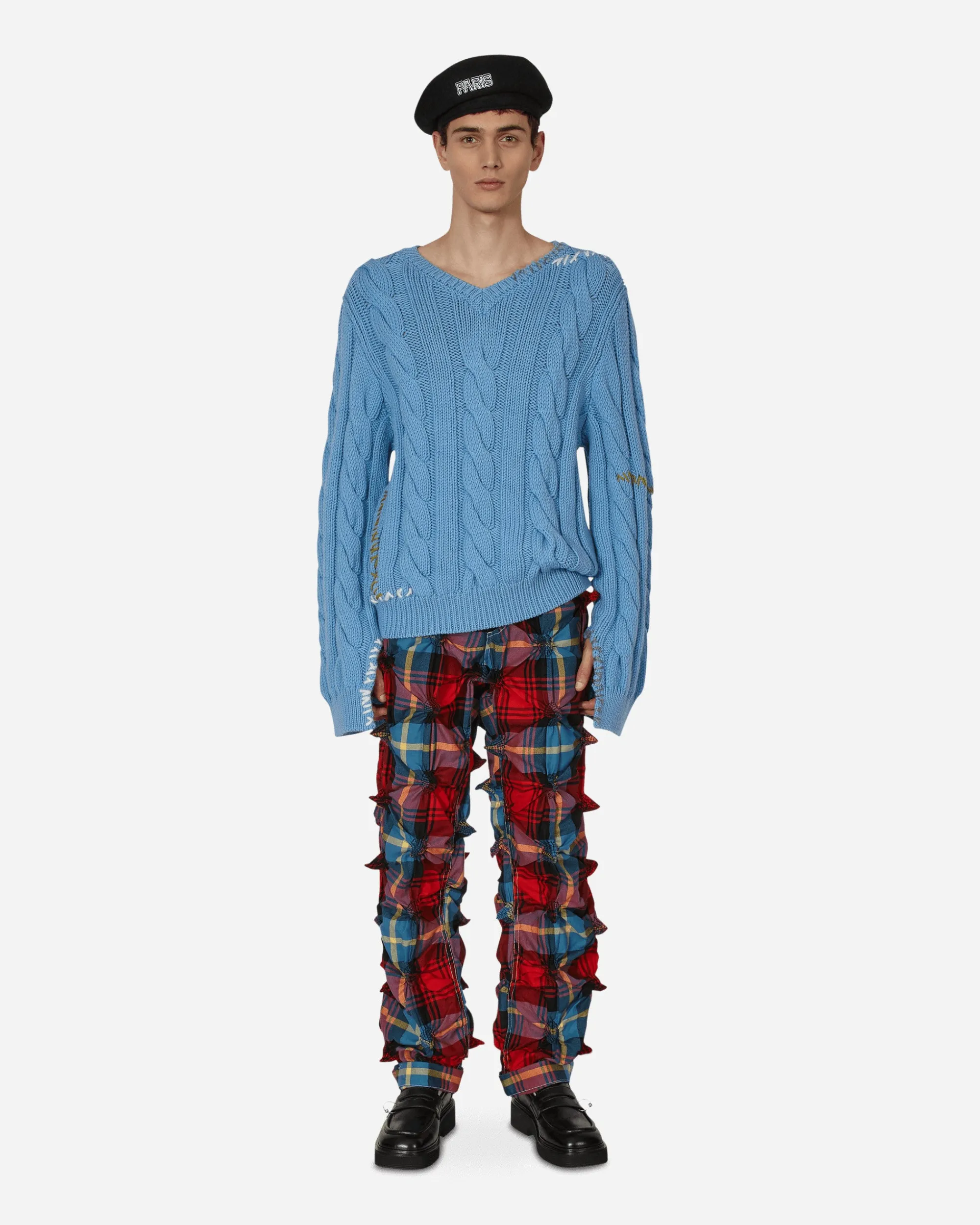 Marni Knitwear^Cable-Knit Sweater Blue