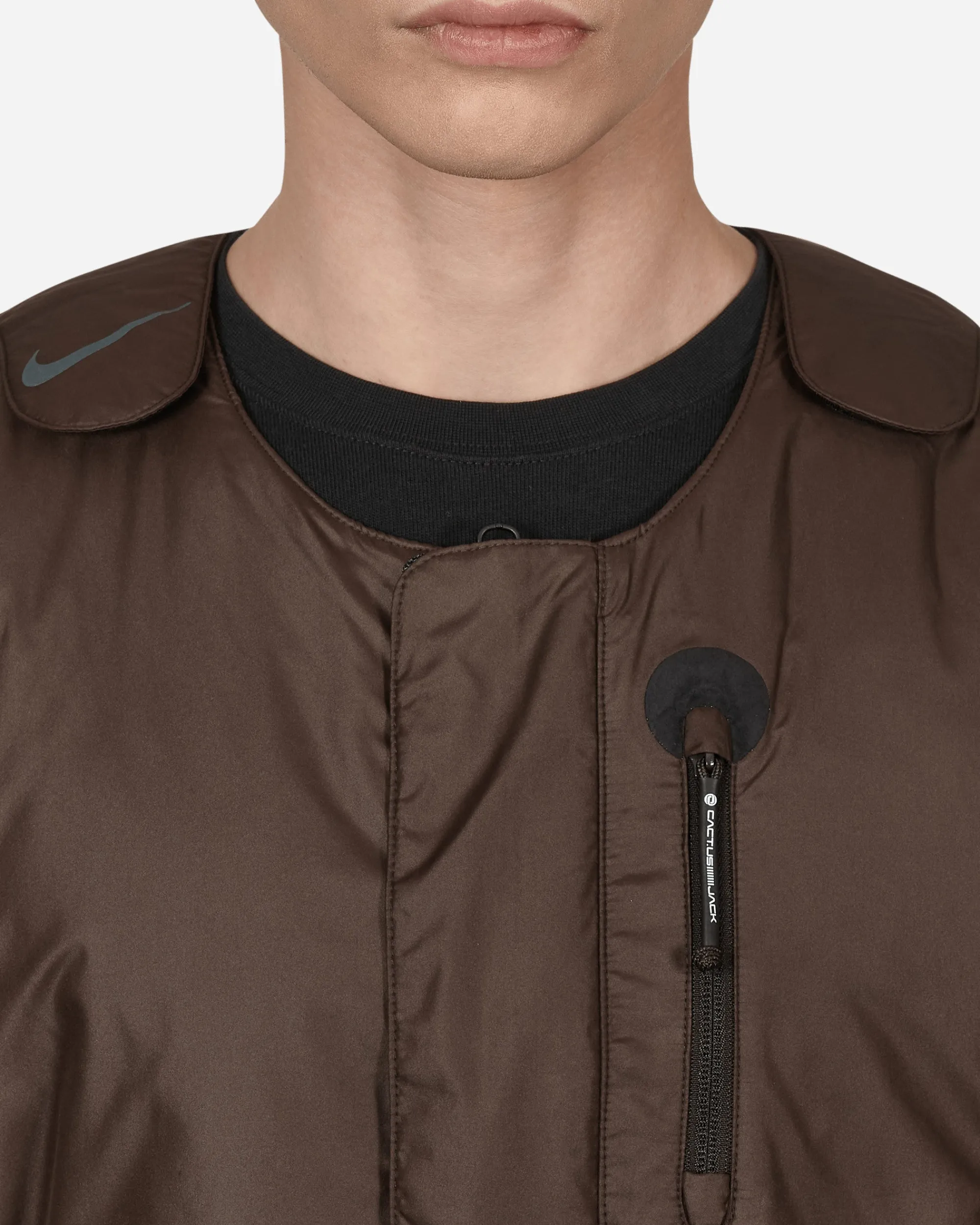 Nike Coats And Jackets^CACT.US CORP Vest Brown