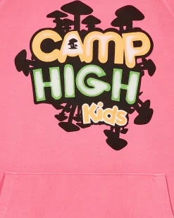 Camp High Sweatshirts^Kids Hooded Sweatshirt Pink