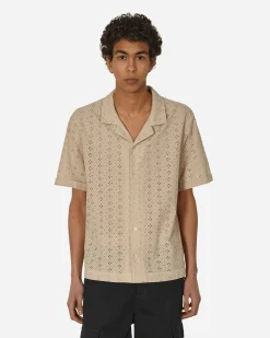 Guess USA Shirts^Camp Shirt Pearl White