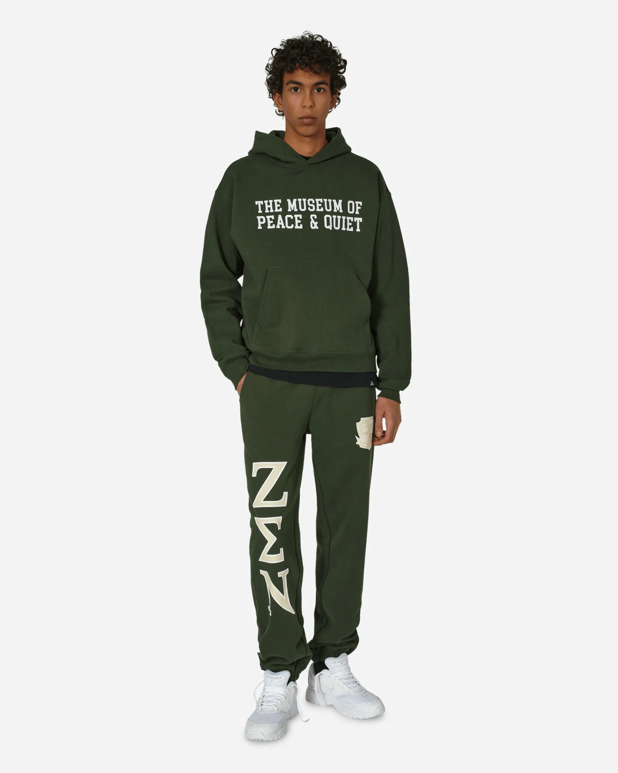 Museum of Peace & Quiet Sweatshirts^Campus Hoodie Forest