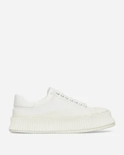 Jil Sander Sneakers·Low|Sneakers^Canvas Oxford Sneakers White