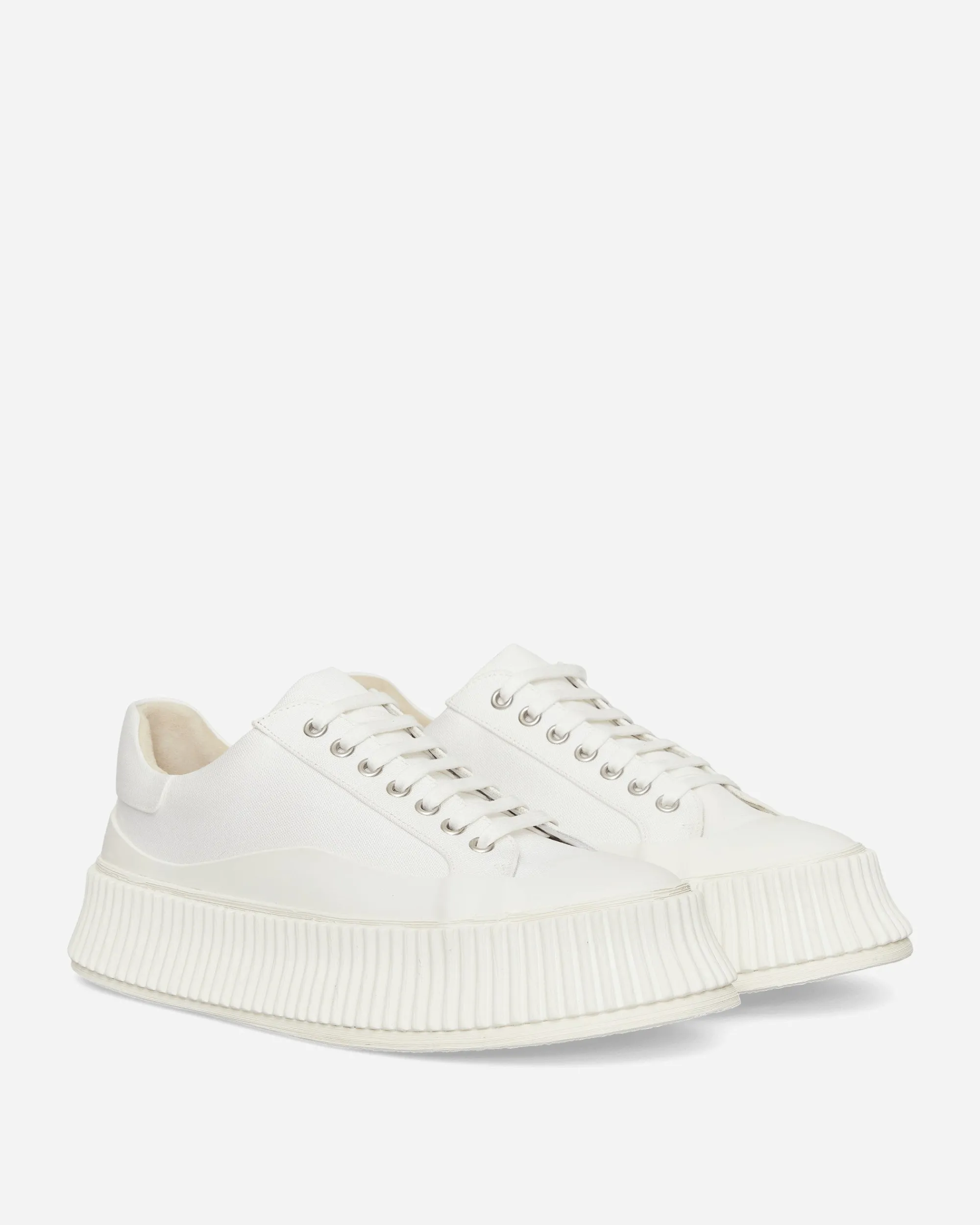 Jil Sander Sneakers·Low|Sneakers^Canvas Oxford Sneakers White