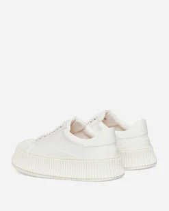Jil Sander Sneakers·Low|Sneakers^Canvas Oxford Sneakers White