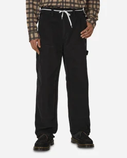 Stüssy Pants^Canvas Work Pants Black
