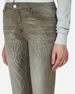 Abra Pants^Capri Angel Jeans Black