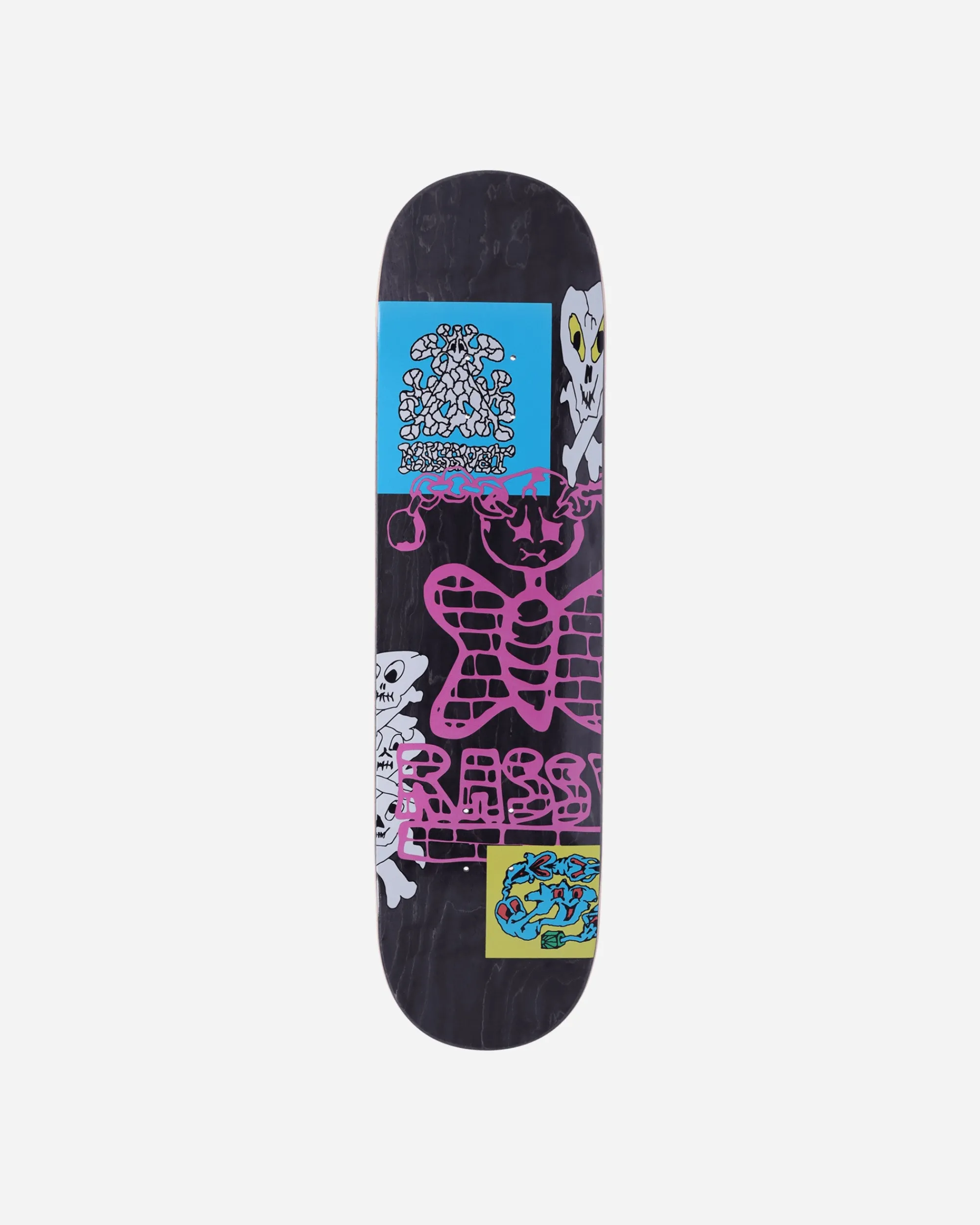 Paccbet Skateboarding^Captek 8.37 Deck Multicolor