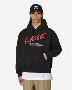 The Salvages Sweatshirts^C.A.R.E. Hooded Sweatshirt Black