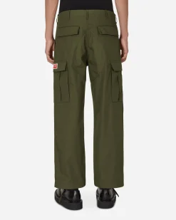 KENZO Paris Pants^Cargo Trousers Green