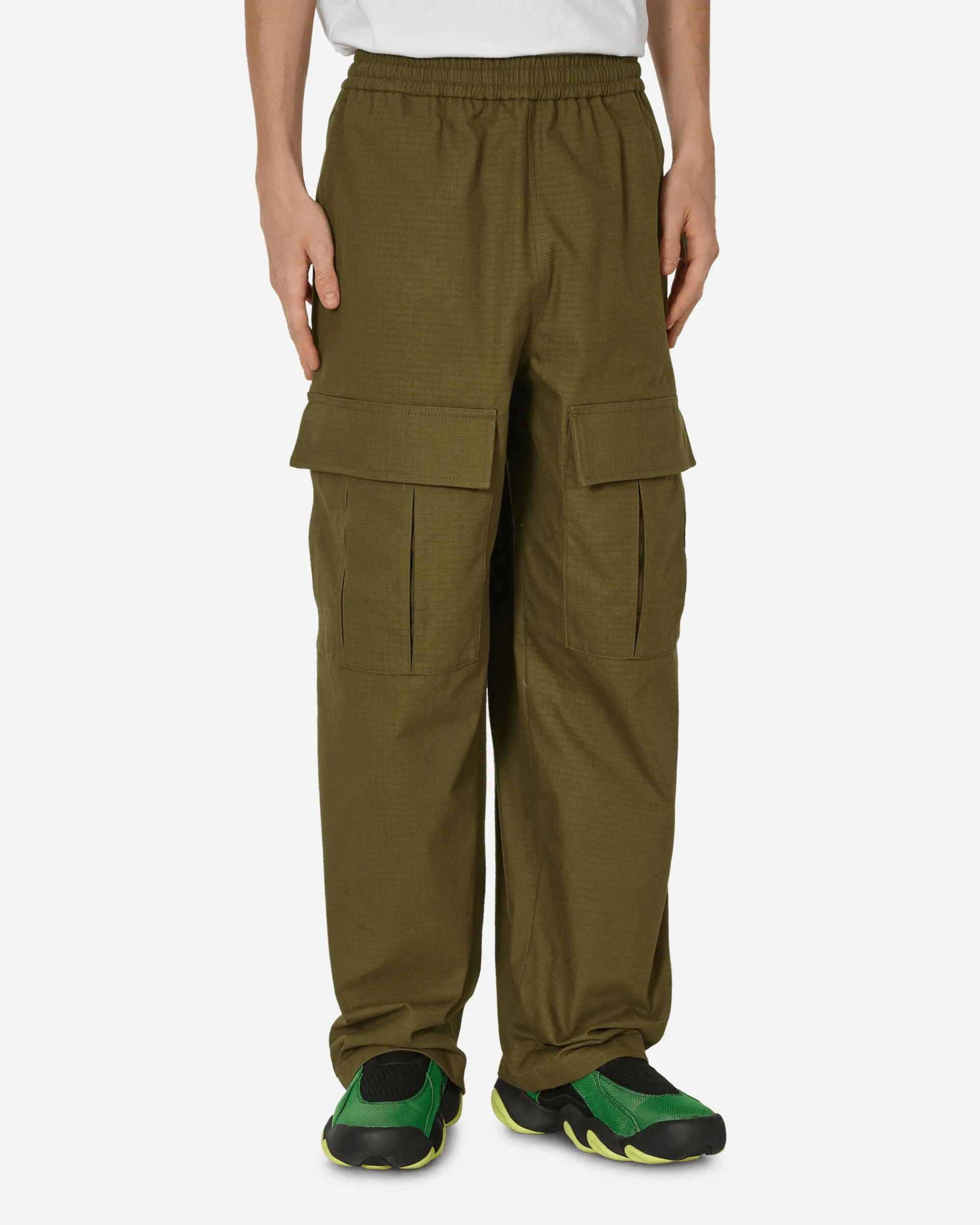 Acne Studios Pants^Cargo Trousers Olive Green
