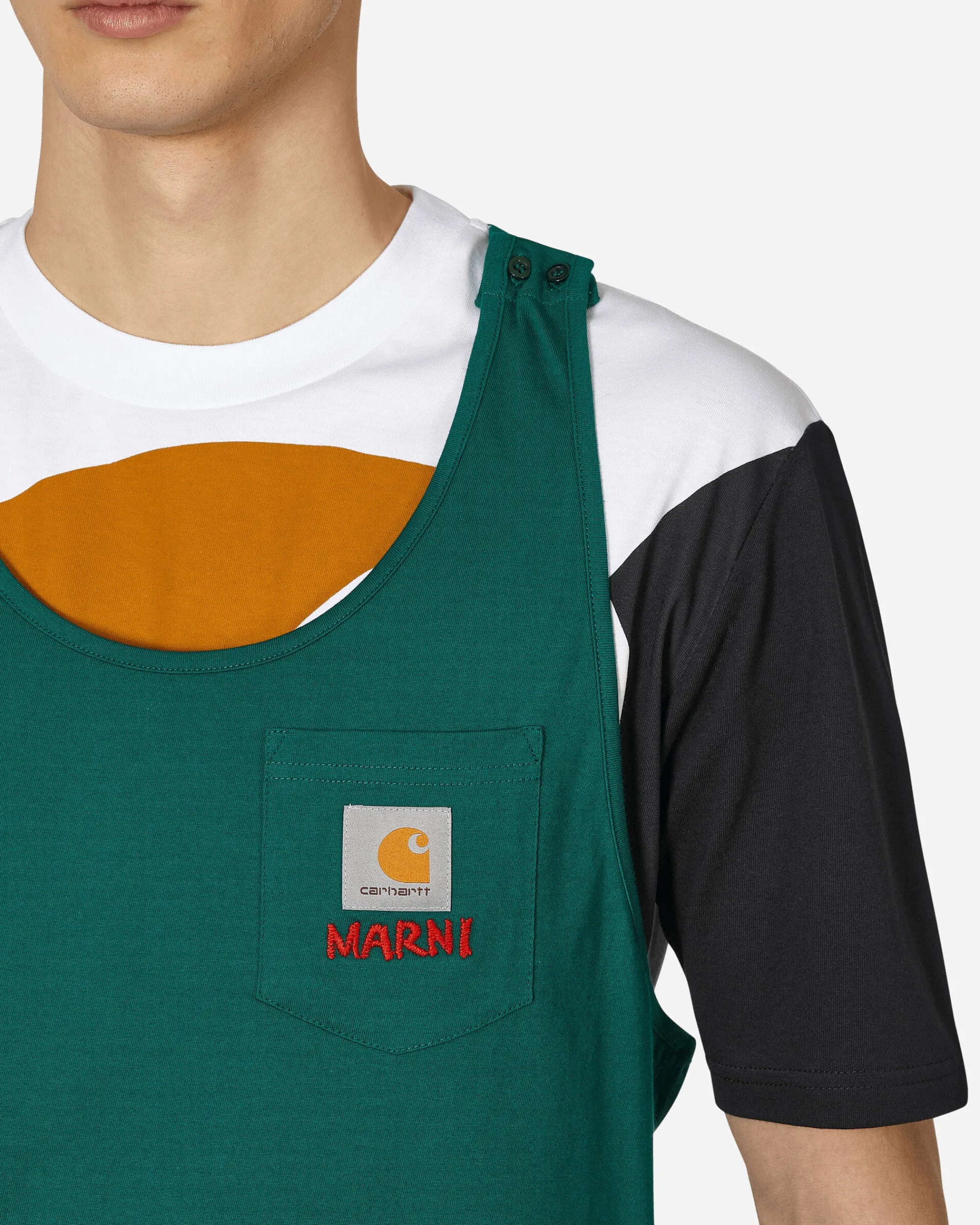 Marni T-Shirts^Carhartt WIP Pocket T-Shirt Green