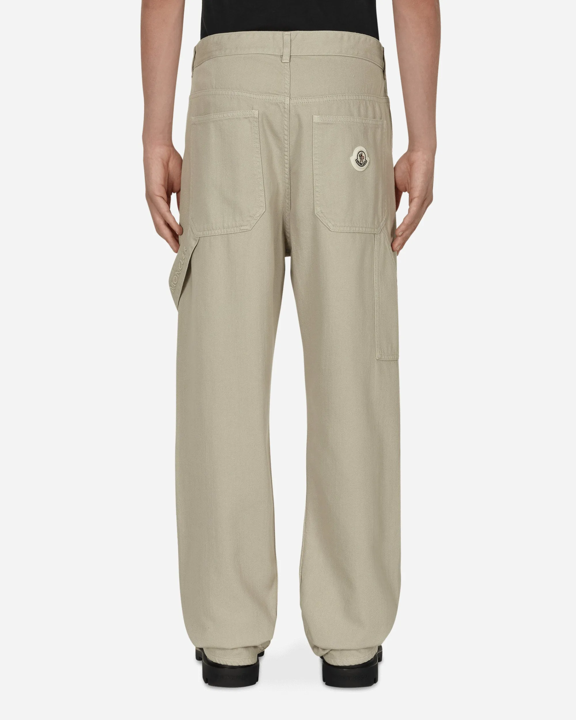 Moncler Pants^Carpenter Pants Beige