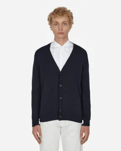 Maison Margiela Knitwear^Cashmere Cardigan Blue