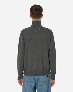 Maison Margiela Knitwear^Cashmere Turtleneck Sweater Medium Grey