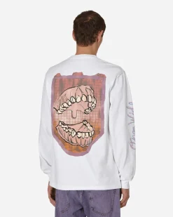 Total Luxury SPA T-Shirts^Cauleen Smith Open Wide Longsleeve T-Shirt White