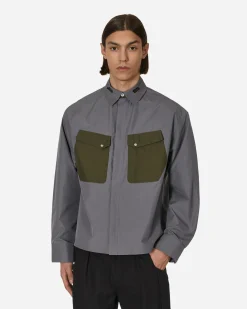 _J.L-A.L_ Shirts^Cauter Longsleeve Shirt Grey