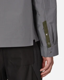 _J.L-A.L_ Shirts^Cauter Longsleeve Shirt Grey