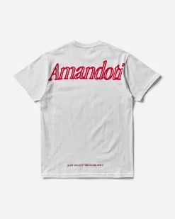 Slam Jam T-Shirts^CCCP Amandoti T-Shirt White
