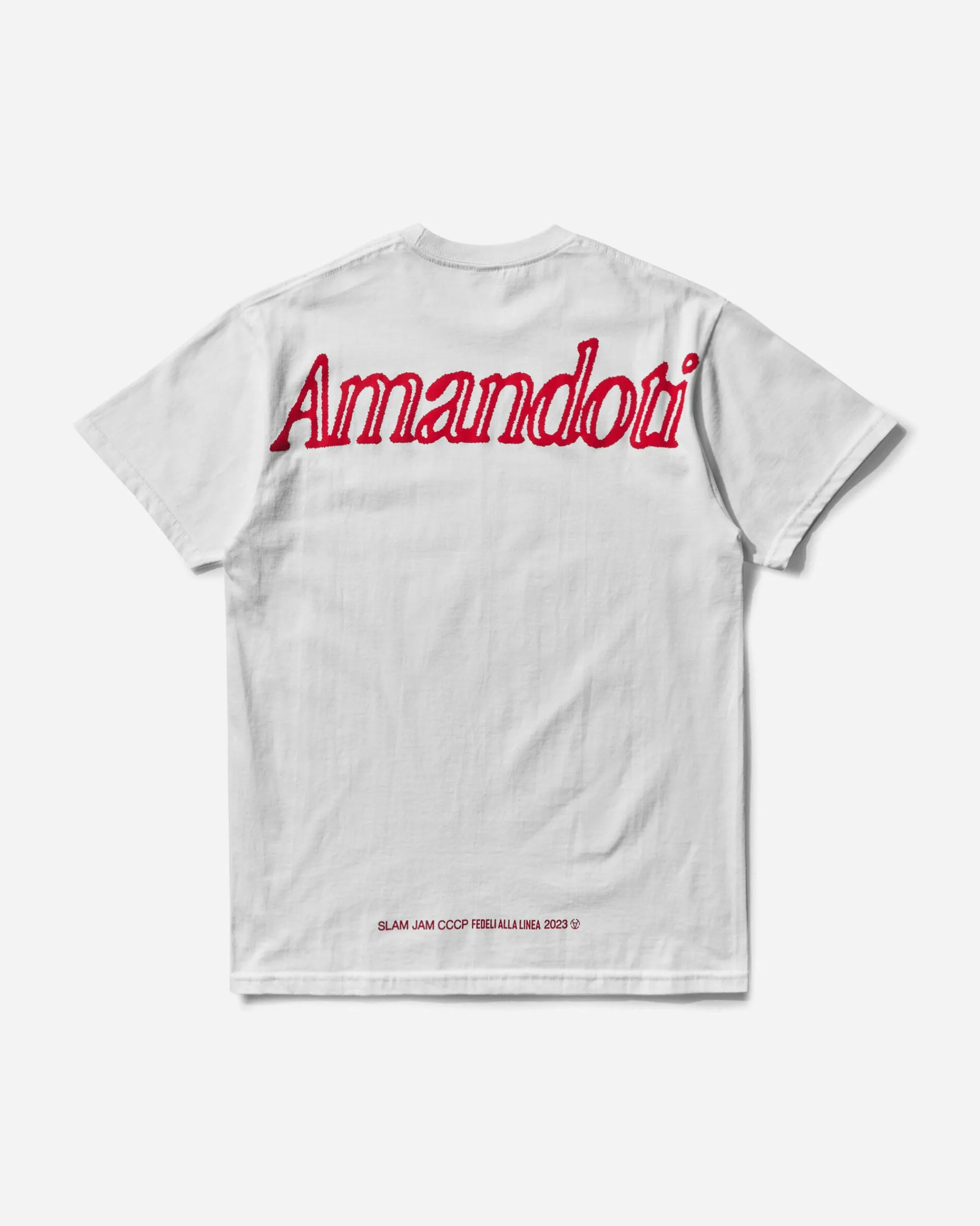 Slam Jam T-Shirts^CCCP Amandoti T-Shirt White