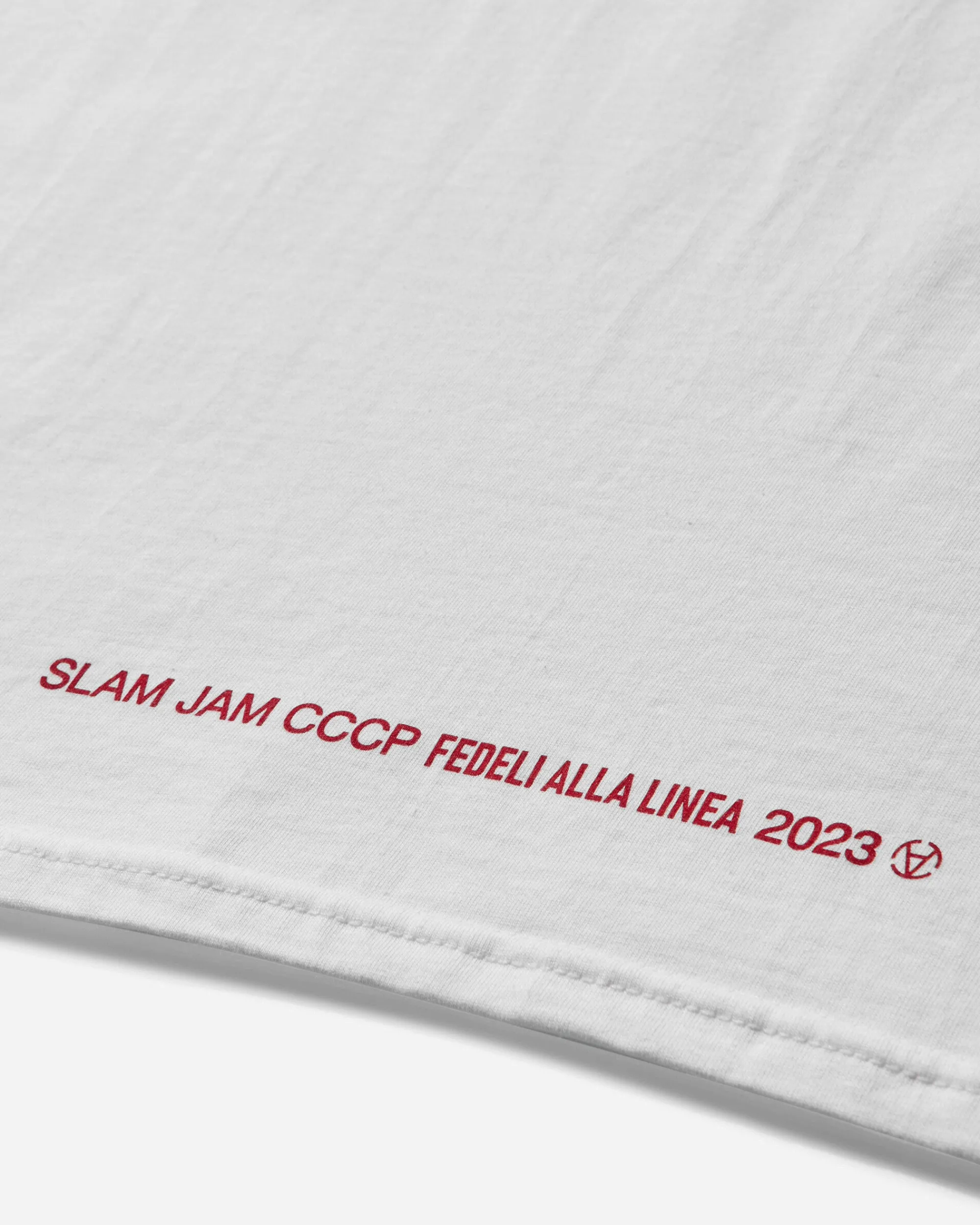 Slam Jam T-Shirts^CCCP Amandoti T-Shirt White