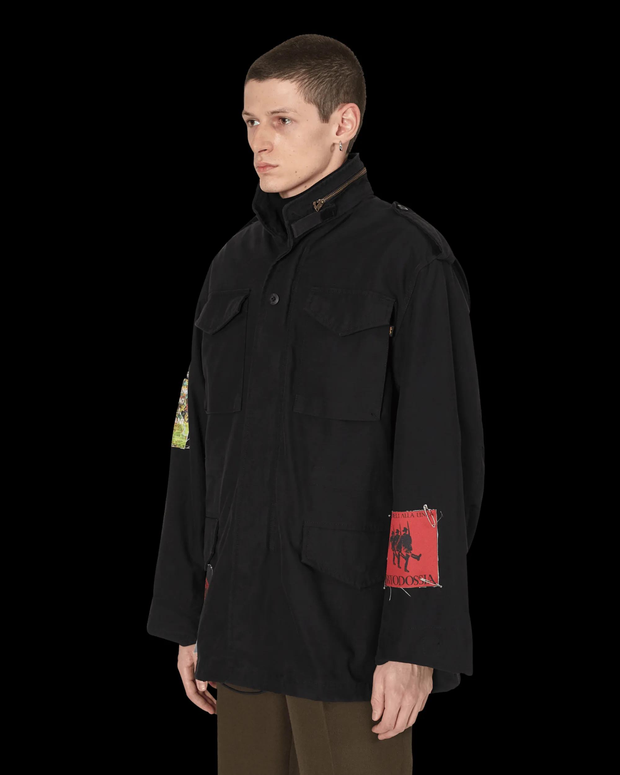 Slam Jam Coats And Jackets^CCCP Fedeli alla Linea Field Jacket Black
