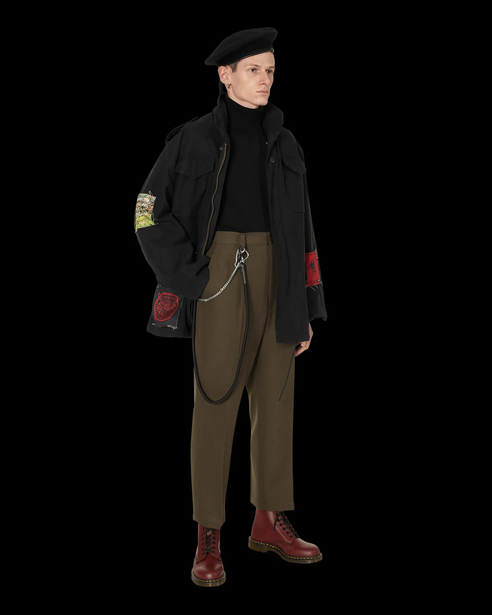 Slam Jam Coats And Jackets^CCCP Fedeli alla Linea Field Jacket Black